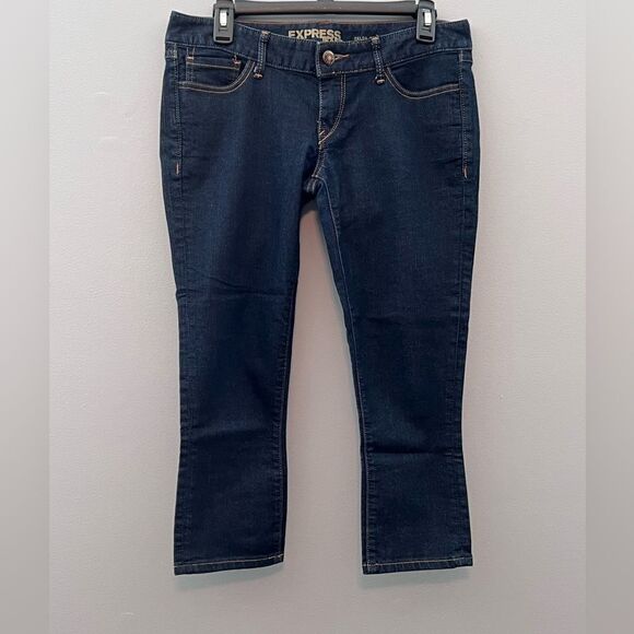 Express Womens Cropped Jeans, size 6 - Picture 4 of 10